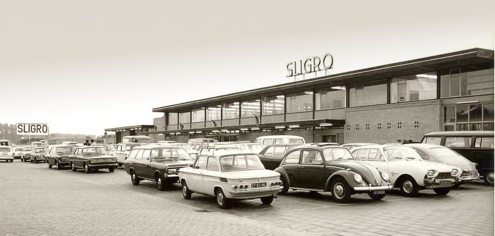 1968 - Eerste bouw logistiek centrum voor Sligro